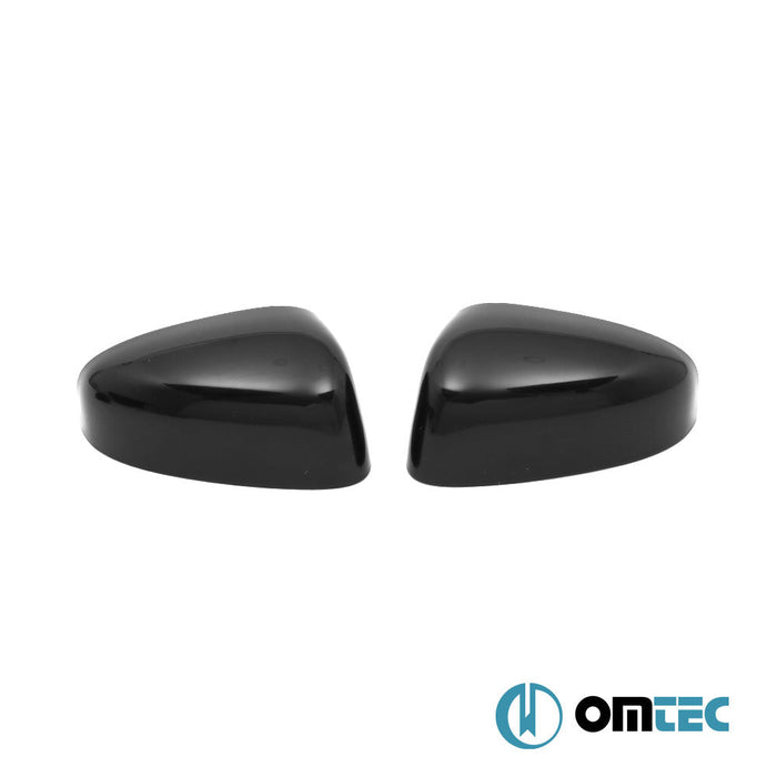 Ayna Kapağı 2 Prç. ABS Piano Siyah - Ford Tourneo Courier - MVN I PRE - FL - (2014 - 2018)