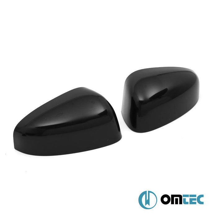 Ayna Kapağı 2 Prç. ABS Piano Siyah - Ford Tourneo Courier - MVN I PRE - FL - (2014 - 2018)