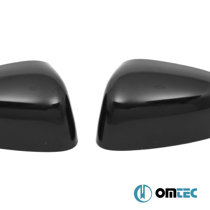 Ayna Kapağı 2 Prç. ABS Piano Siyah - Ford Tourneo Courier - MVN I PRE - FL - (2014 - 2018)