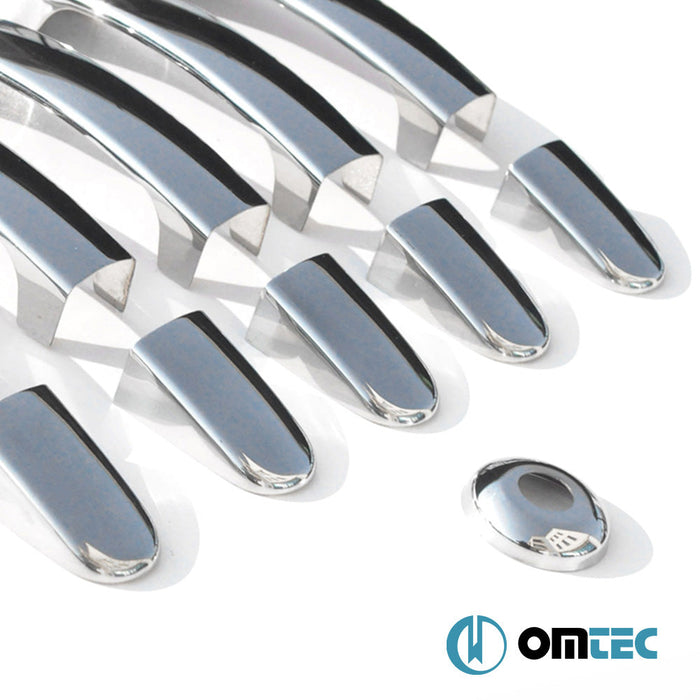 Kapı Kolu 5 Kapı 11 Prç. Paslanmaz Çelik (Parlak) - Ford Transit - VAN MK7 - (2014 - )