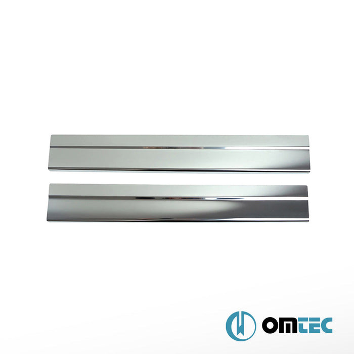 Norm Kapı Eşiği 2 Prç. Paslanmaz Çelik (Parlak) - Ford Tourneo Connect - MVN V408 - (2014 - 2021)