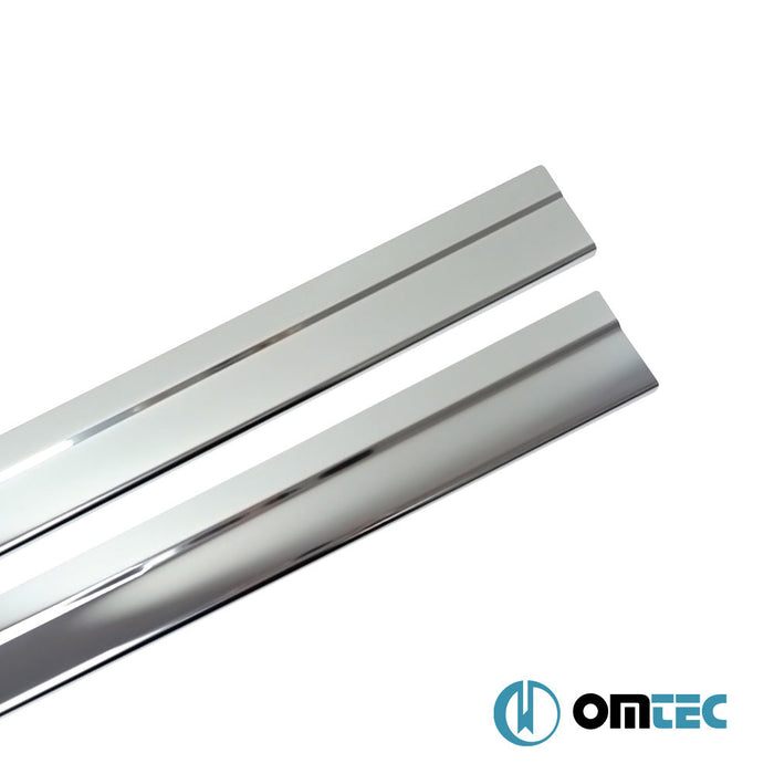 Norm Kapı Eşiği 2 Prç. Paslanmaz Çelik (Parlak) - Ford Tourneo Connect - MVN V408 - (2014 - 2021)