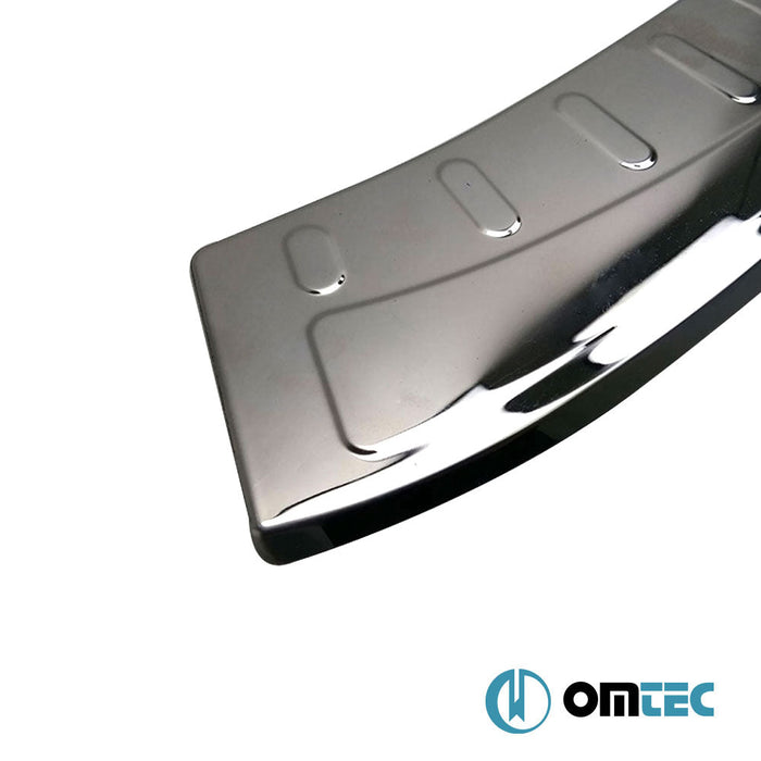 Arka Tampon Eşiği Paslanmaz Çelik (Parlak) - Ford Transit Connect - MVN V408 FL - (2019 - 2021)