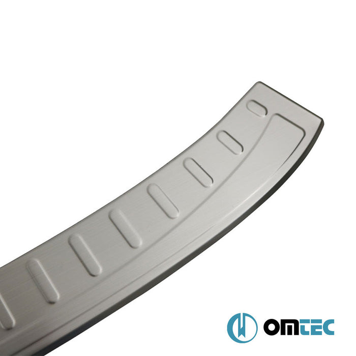 Arka Tampon Eşiği Paslanmaz Çelik (Taşlı) - Ford Tourneo Connect - MVN V408 - (2014 - 2021)