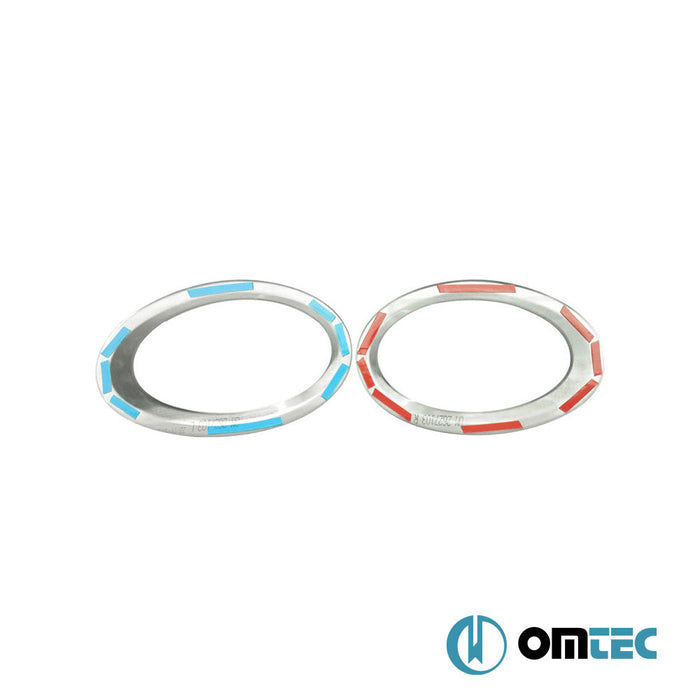 Sis Farı Çerçevesi 2 Prç. P.Çelik (Parlak) - Ford Transit Connect - MVN V408 PRE - FL - (2014 - 2019)