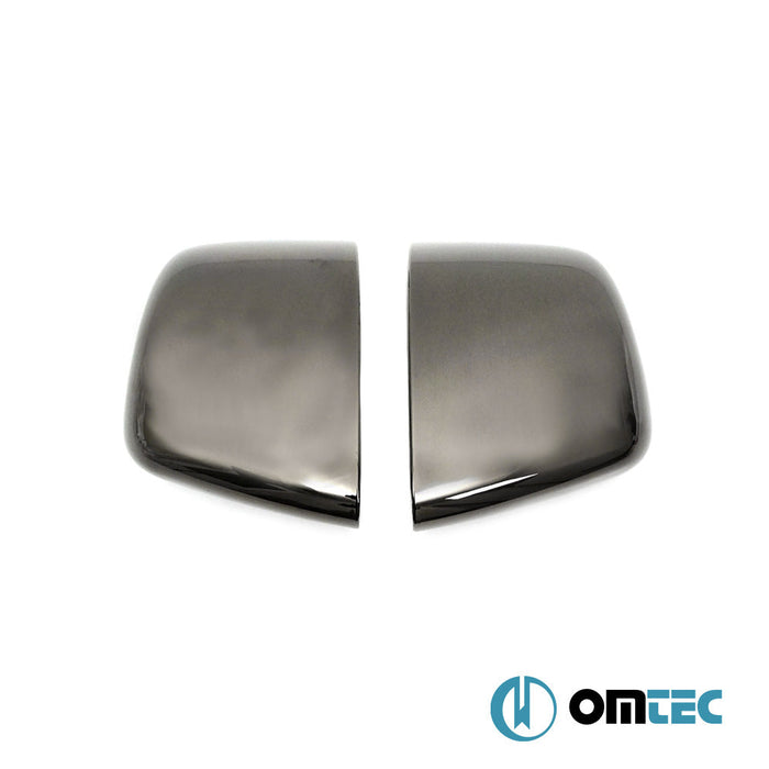 Ayna Kapağı 2 Prç. Abs Siyah Krom - Ford Transit Connect - MVN V408 PRE - FL - (2014 - 2019)