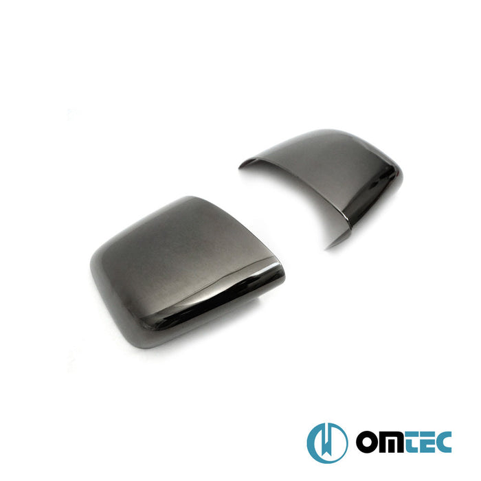 Ayna Kapağı 2 Prç. Abs Siyah Krom - Ford Tourneo Connect - MVN V408 PRE - FL - (2014 - 2019)