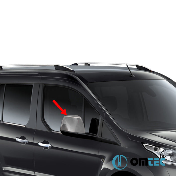 Ayna Kapağı 2 Prç. Abs Saten Krom - Ford Tourneo Connect - MVN V408 PRE - FL - (2014 - 2019)