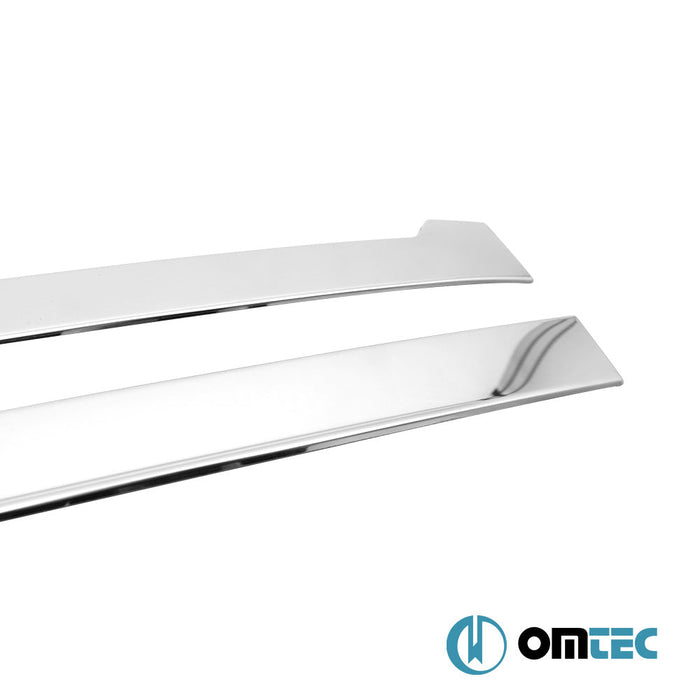 Sürgülü Kapı Çıtası 2 Prç. Paslanmaz (Parlak) (L1) - Ford Connect Active - MVN V408 FL - (2019 - 2021)