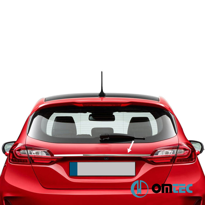 Bagaj Çıtası Paslanmaz Çelik (Parlak) - Ford Fiesta - HB 5D VII - (2017 - )