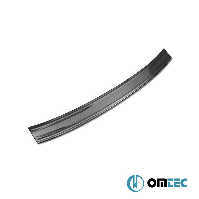 Arka Tampon Eşiği Paslanmaz Çelik (Siyah - Taşlı) - Ford Ecosport - SUV II FL - (2017 - )