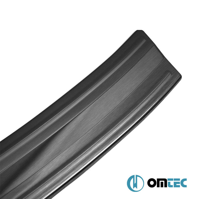 Arka Tampon Eşiği Paslanmaz Çelik (Siyah - Taşlı) - Ford Ecosport - SUV II FL - (2017 - )