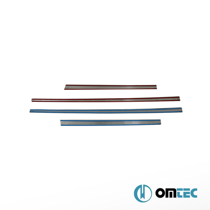 Yan Kapı Çıtası 4 Prç. Paslanmaz Çelik (Parlak) - Ford Ecosport - SUV II - (2013 - )