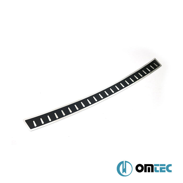 Karbon Folyolu Arka Tampon Eşiği Paslanmaz Çelik - Ford Focus - HB 5D IV - (2018 - )