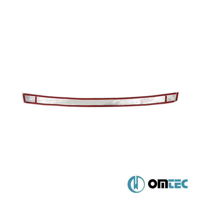 Karbon Folyolu Arka Tampon Eşiği Paslanmaz Çelik - Ford Focus - HB 5D IV - (2018 - )