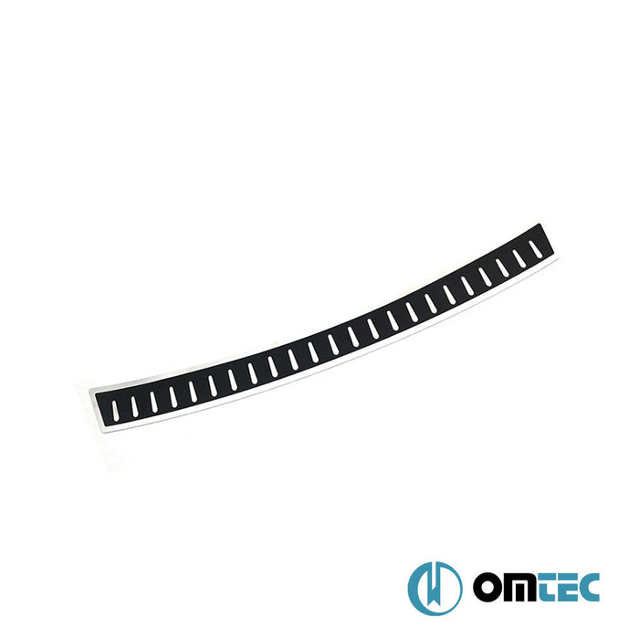 Karbon Folyolu Arka Tampon Eşiği Paslanmaz Çelik - Ford Focus - SD IV - (2018 - )