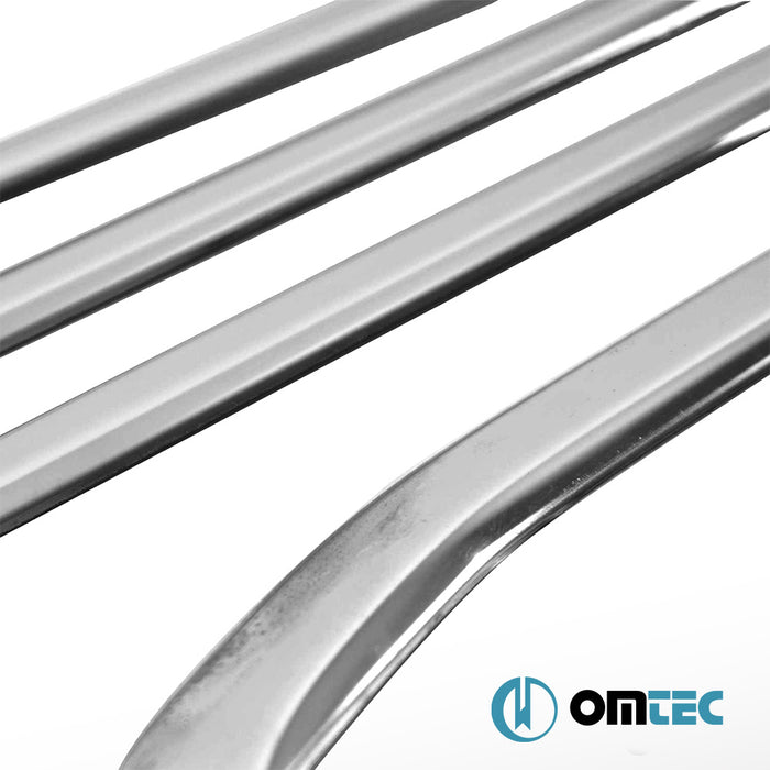 Cam Çıtası 4 Prç. Paslanmaz Çelik (Parlak) - Ford Focus - SD IV - (2018 - )