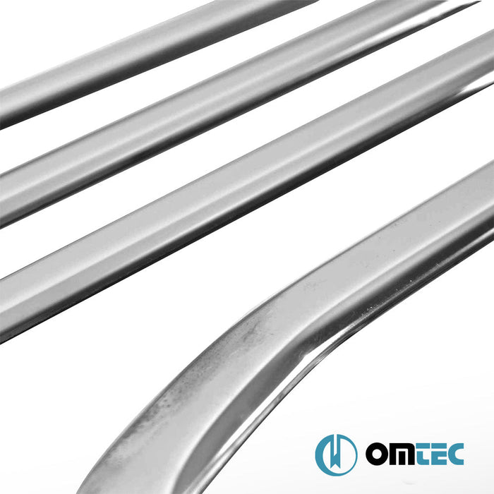 Cam Çıtası 4 Prç. Paslanmaz Çelik (Parlak) - Ford Focus - HB 5D IV - (2018 - )