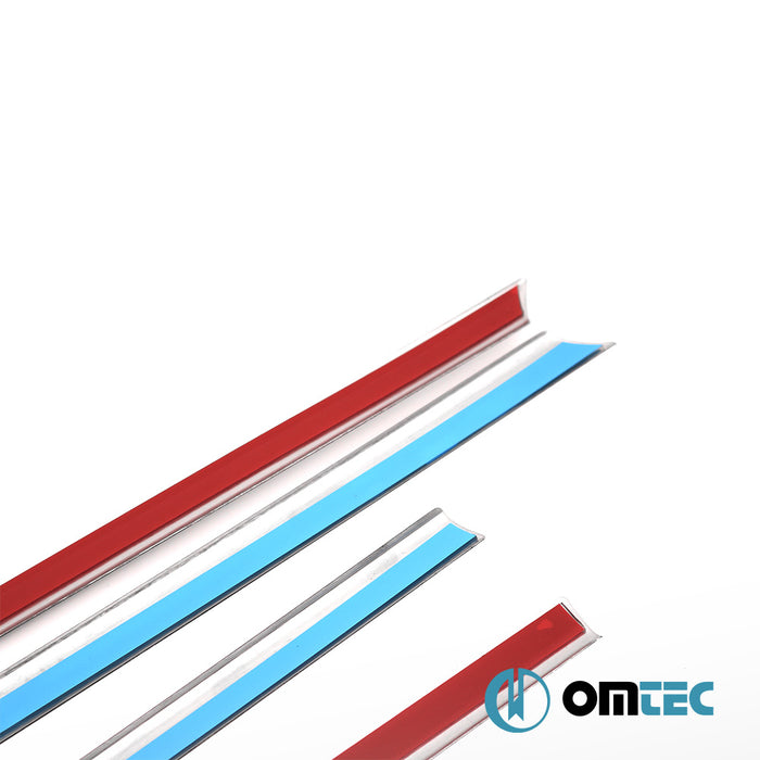 Cam Çıtası 6 Prç. Paslanmaz Çelik (Parlak) - Ford Focus - SW IV - (2018 - )