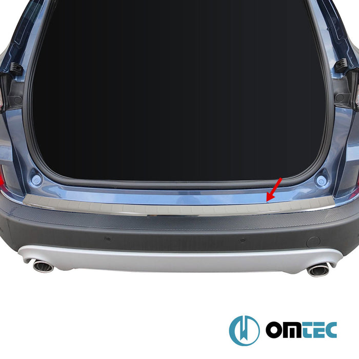 Arka Tampon Eşiği Paslanmaz Çelik (Parlak - Style - Titanium) - Ford Puma - SUV I - (2020 - )