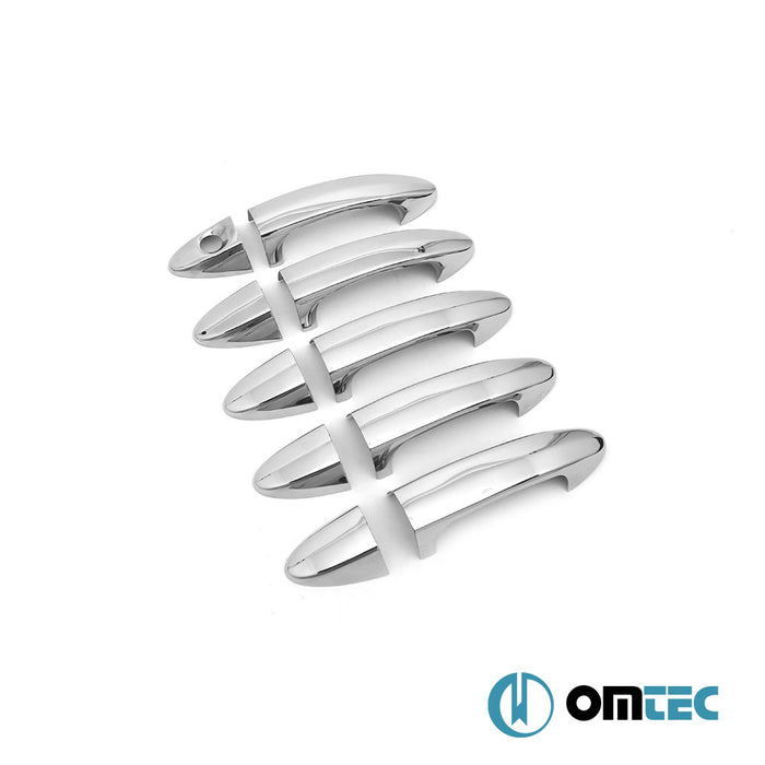 Kapı Kolu 5 Kapı 10 Prç. (H1) Paslanmaz Çelik (Parlak) - Ford Tourneo Courier - MVN V769 - (2023 - )