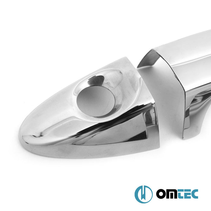 Kapı Kolu 5 Kapı 10 Prç. (H1) Paslanmaz Çelik (Parlak) - Ford Tourneo Courier - MVN V769 - (2023 - )