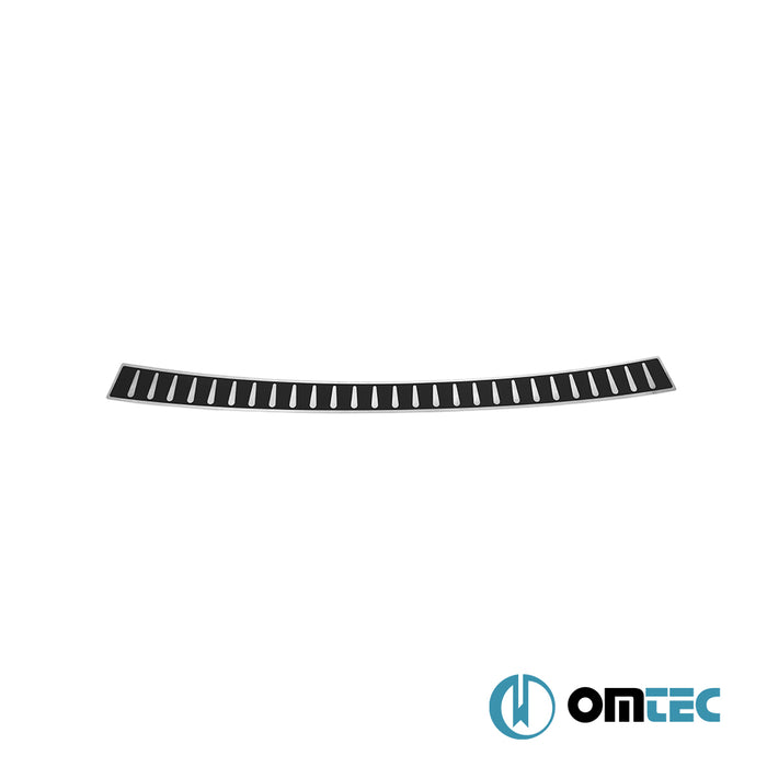 Karbon Folyolu Arka Tampon Eşiği Paslanmaz Çelik - Ford Tourneo Courier - MVN V769 - (2023 - )