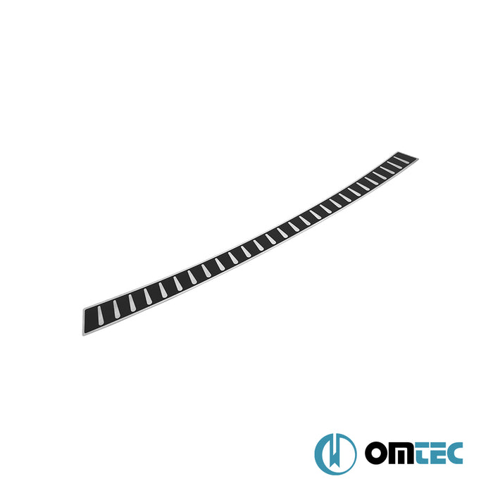 Karbon Folyolu Arka Tampon Eşiği Paslanmaz Çelik - Ford Tourneo Courier - MVN V769 - (2023 - )