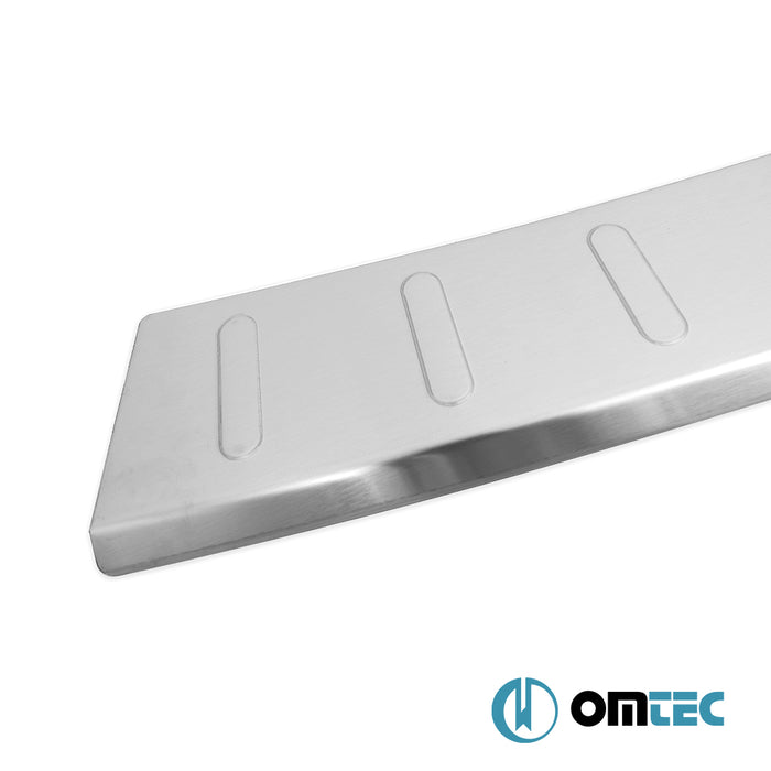 Arka Tampon Eşiği Paslanmaz Çelik (Taşlı) - Ford Tourneo Courier - MVN V769 - (2023 - )