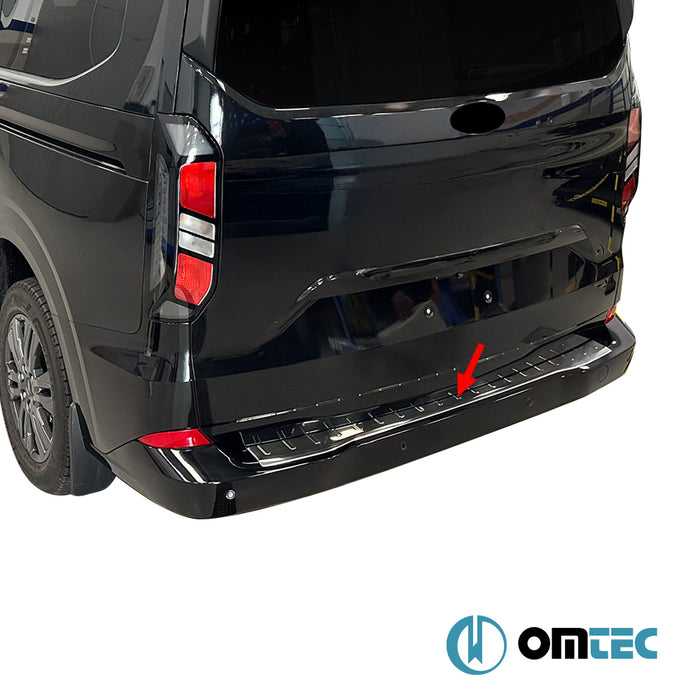 Arka Tampon Eşiği Paslanmaz Çelik (Parlak) - Ford Tourneo Custom - VAN V710 - (2023 - )
