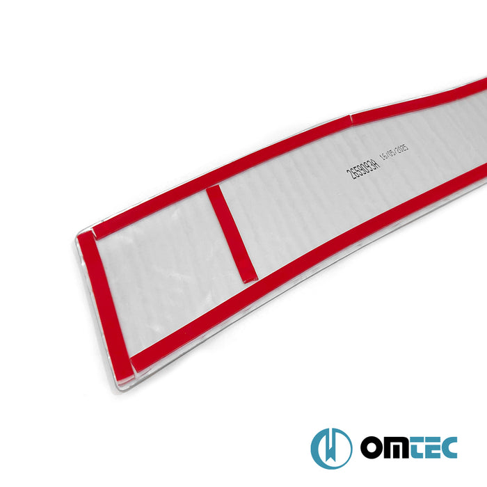 Arka Tampon Eşiği (Gri Eloksallı) Alu. - Ford Tourneo Custom - VAN V710 - (2023 - )