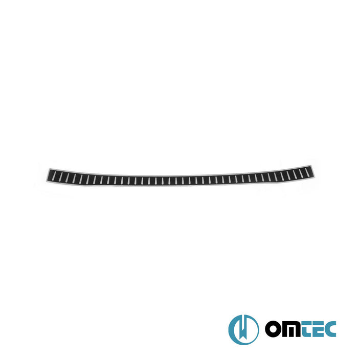 Karbon Folyolu Arka Tampon Eşiği Paslanmaz Çelik - Ford Tourneo Custom - VAN V710 - (2023 - )