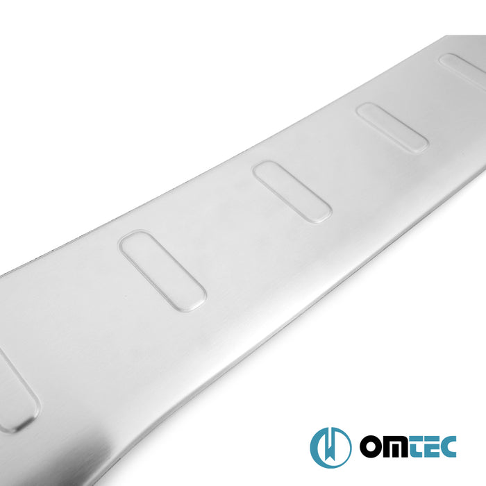 Arka Tampon Eşiği Paslanmaz Çelik (Taşlı) - Ford Tourneo Custom - VAN V710 - (2023 - )