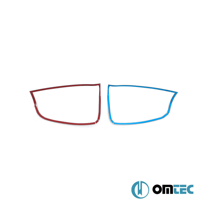 Stop Çerçevesi 2 Prç. P.Çelik (Parlak) - Great Wall Wingle 3 - PK I - (2006 - 2010)