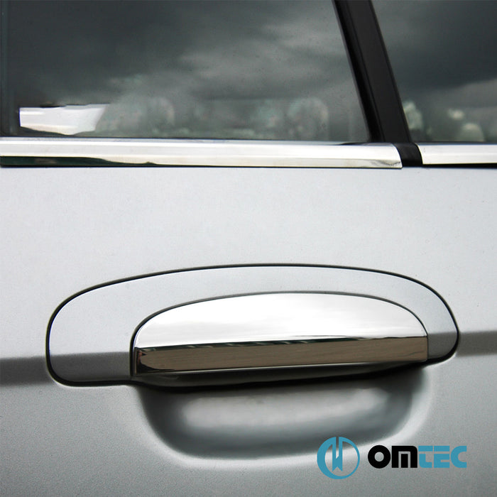 Kapı Kolu 4 Kapı 4 Prç. Paslanmaz Çelik (Parlak) - Hyundai Getz - HB 5D TB - (2002 - 2011)