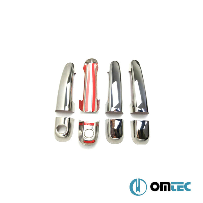 Kapı Kolu 4 Kapı (H2) Paslanmaz Çelik (Parlak) - Hyundai Accent/Era - SD MC - (2005 - 2010)