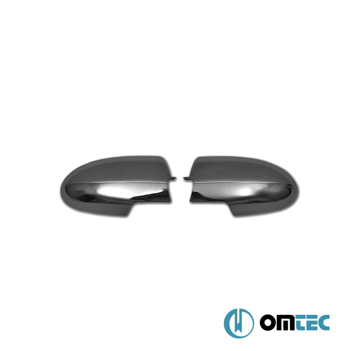 Ayna Kapağı 2 Prç. Abs Siyah Krom - Hyundai Accent/Era - SD MC -  (2005 - 2010)