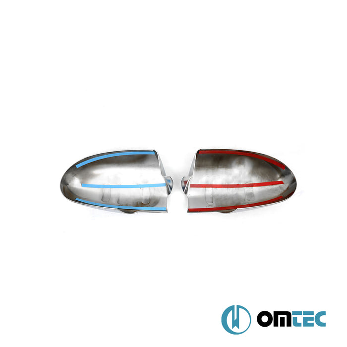 Ayna Kapağı 2 Prç. Abs Siyah Krom - Hyundai Accent/Era - SD MC -  (2005 - 2010)