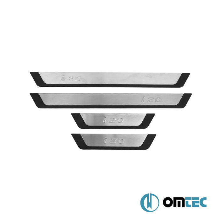 Flexill Line Kapı Eşiği 4 Prç. - Hyundai İ20 - HB 5D GB - (2014 - 2020)