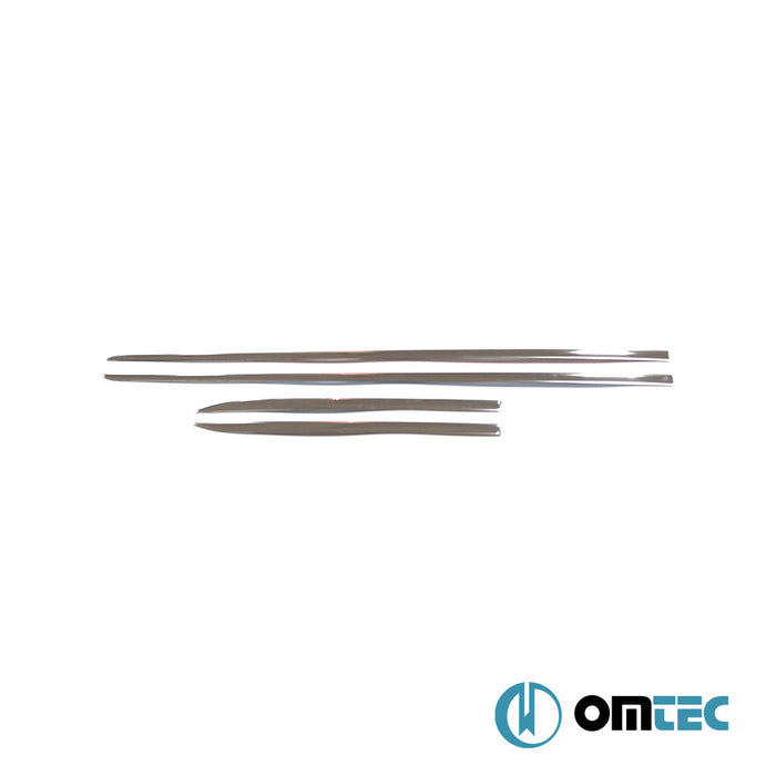 Yan Kapı Çıtası 4 Prç. Paslanmaz Çelik (Parlak) - Hyundai İ20 - HB 5D PB - (2008 - 2014)