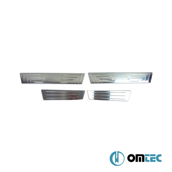 Kapı Eşiği 4 Prç. Paslanmaz Çelik Kaplama - Hyundai İx35 - SUV LM - (2010 - 2015)