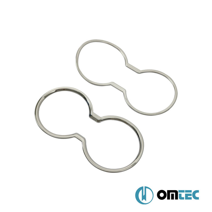 Bardaklık Çerçevesi P.Çelik (Parlak) - Hyundai Veloster - CP FS - (2011 - 2018)