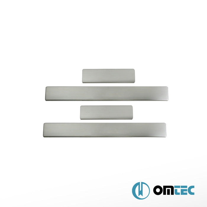 Line Kapı Eşiği 4 Prç. Paslanmaz Çelik (Parlak) - Hyundai Solaris - SD RC - (2010 - 2017)