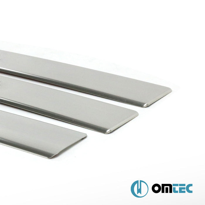 Line Kapı Eşiği 4 Prç. Paslanmaz Çelik (Parlak) - Hyundai Solaris - SD RC - (2010 - 2017)