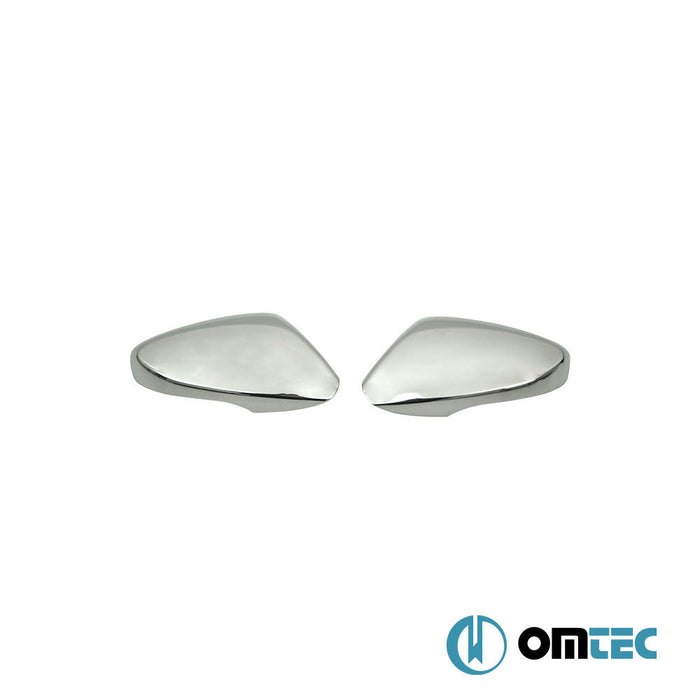 Ayna Kapağı 2 Prç. Paslanmaz Çelik (Parlak) (Sinyalli) - Hyundai Accent/Blue Solaris - SD RC - (2010 - 2017)