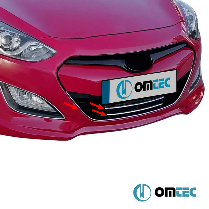 Ön Panjur 4 Prç.P.Çelik - Hyundai İ30 - HB 5D GD - (2012 - 2016)