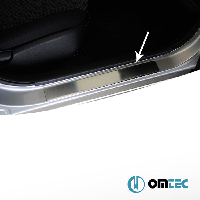 Line Kapı Eşiği 4 Prç.Paslanmaz Çelik (Parlak) - Hyundai İ30 - HB 5D GD - (2012 - 2016)