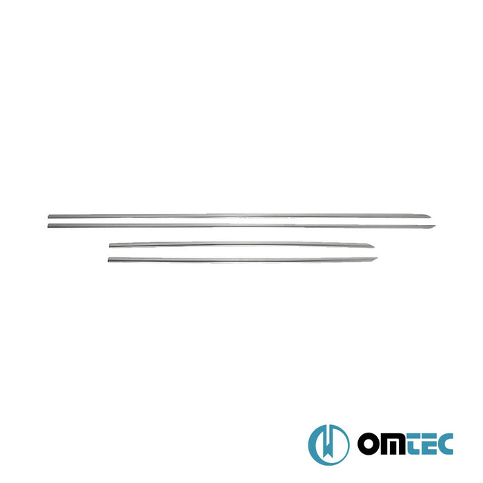 Yan Kapı Çıtası 4 Prç. Paslanmaz Çelik (Parlak) - Peugeot 308 - HB 5D T9 - (2014 - 2021)