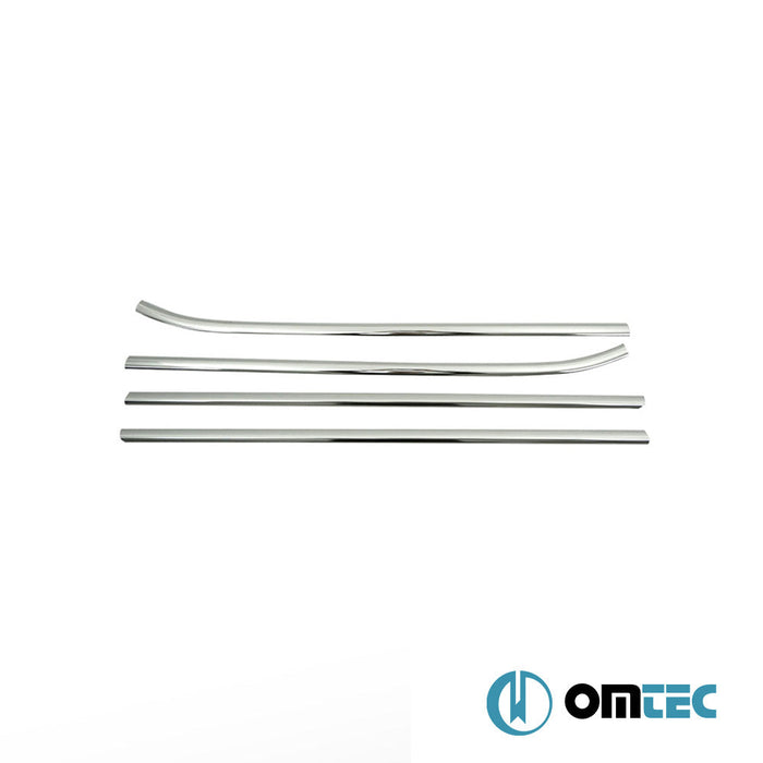 Cam Çıtası 4 Prç. Paslanmaz Çelik (Parlak) - Hyundai İ30 - HB 5D GD - (2012 - 2016)