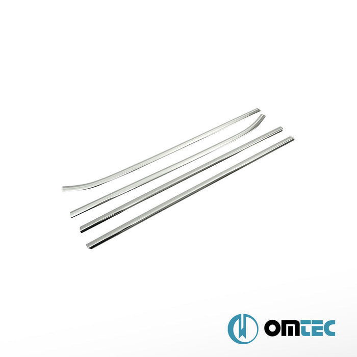 Cam Çıtası 4 Prç. Paslanmaz Çelik (Parlak) - Hyundai İ30 - HB 5D GD - (2012 - 2016)